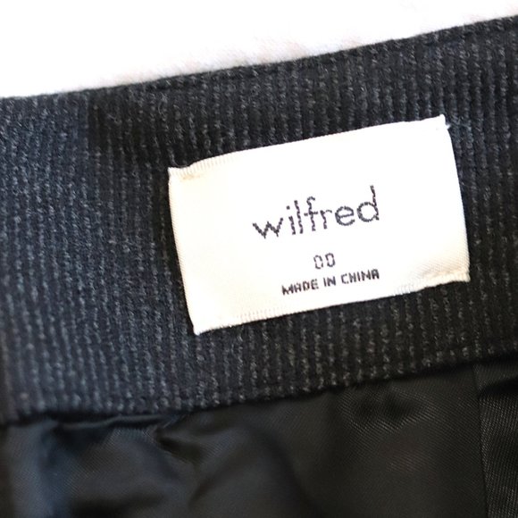 Wilfred Classic Mini Skirt in Heather Grey 00 - Picture 5 of 5